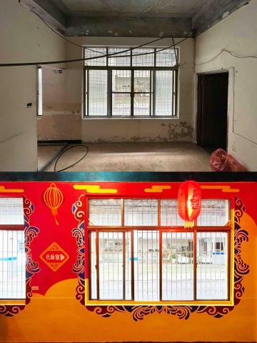 改改屋 油漆彩繪 - 高雄燒烤店牆彩繪