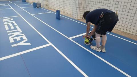 隆家班 - PVC地板施作