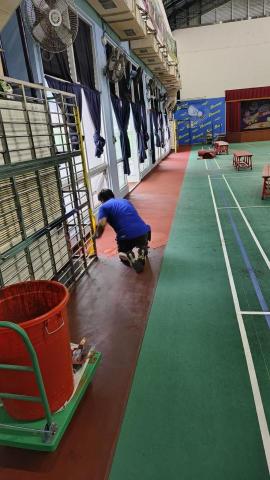 隆家班 - 壓克力地板施作