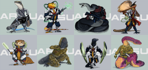 梁宇琦 - 角色設計