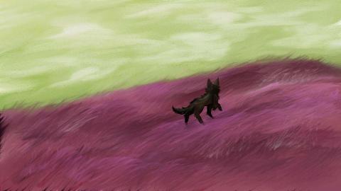 佳芸 - 簡易油畫風格背景