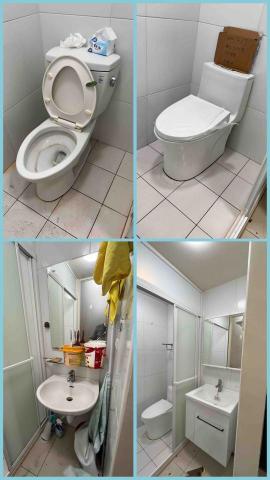 佳昆水電 - 更換馬桶
安裝浴櫃（鏡）