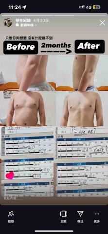 Sean chu - 學生體態紀錄