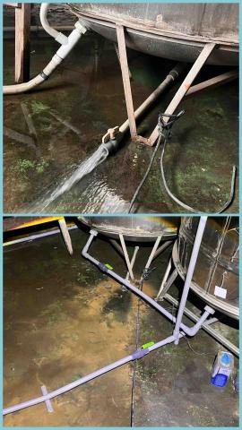 佳昆水電 - 新增水塔重新配管