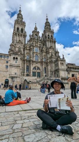 小滴答西語教室Cerditaaa_ 李家齊Hugo - 朝聖之路 Camino de Santiago 完成證書
(Catedral de Santiago de Compostela)