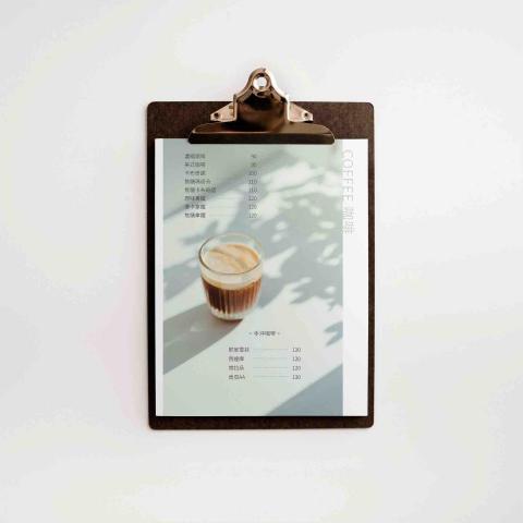 AF studio - Coffee menu