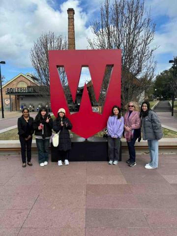 侯明萱 - 於澳洲西雪梨大學交流