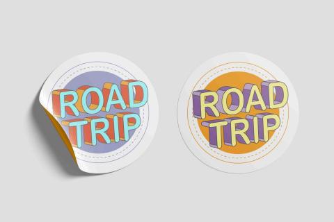 AF studio - Sticker design 