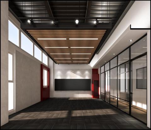 傅瓊慧 - 廠辦會議室3D效果圖