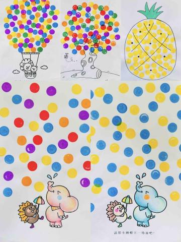 姚采伶 - 點點筆創作範例（成堡國際兒童美術）