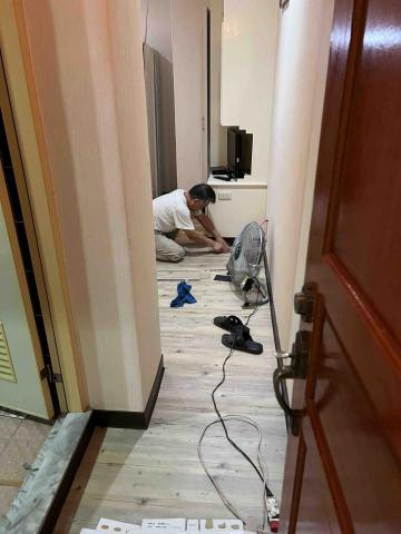 肆柒設計制研所 - 新增鋪設塑膠地板