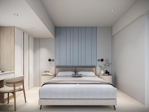 傅瓊慧 - 住家臥房設計 3D效果圖