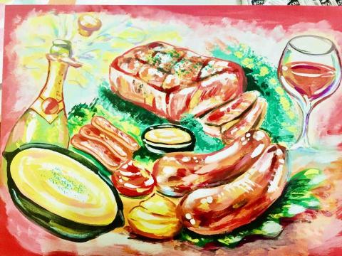 YU’s DESIGN  - 食物繪製