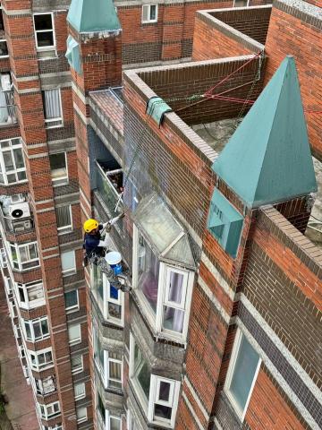 錩育有限公司 - 桃園區 巴黎伯爵社區 某棟 外牆防水工程 錩育有限公司 - 桃園區 巴黎伯爵社區 某棟 外牆防水工程