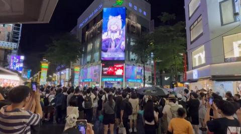 葉明諺 - 西門町徒步區二次元偶像應援