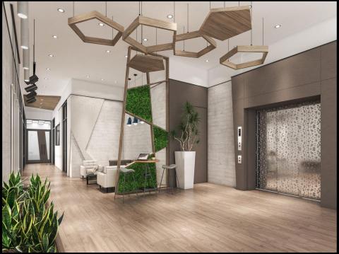 傅瓊慧 - 廠辦入口大廳3D效果圖