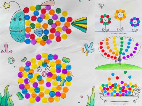 姚采伶 - 點點筆創作範例（成堡國際兒童美術）