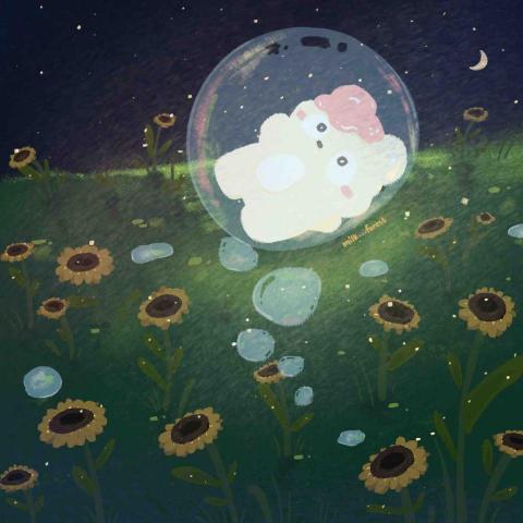 milk - 奇幻風格角色插圖