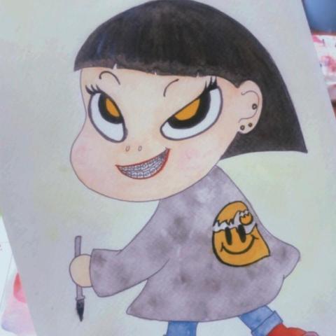 提供彩繪服務的專家姜品綺