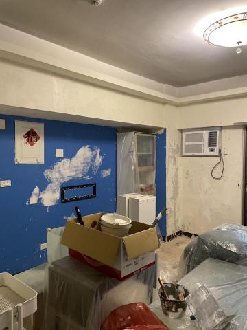 展晴工程行 - 業主老家牆面斑駁掉漆又有裂痕