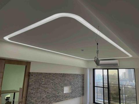 安星室內工程整合 - 現代風格弧頂天花 實體作品照