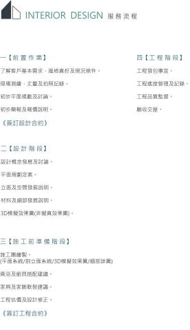 合易居所室內設計 - 服務流程