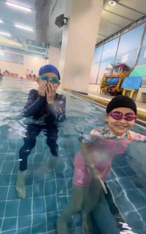 Hank教練😎Swing.小泳士 - 雙寶貝學游泳