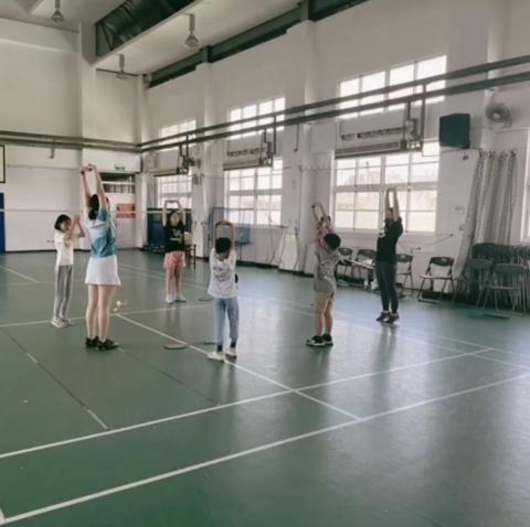 陳雅禎 - 羽球夏令營—熱身同等重要