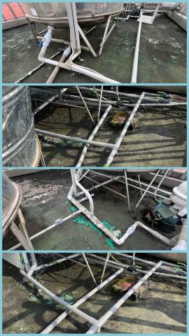 佳昆水電 - 水塔給水重新配管