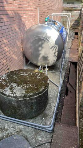 佳昆水電 - 蓄水塔安裝