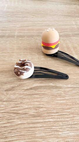 林瑞伽 - 漢堡甜圈髮夾