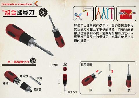 CJ - 多功能螺絲刀