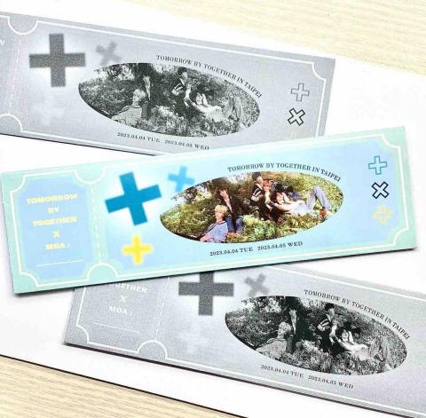 許湘翎 - 演唱會票卡夾實拍