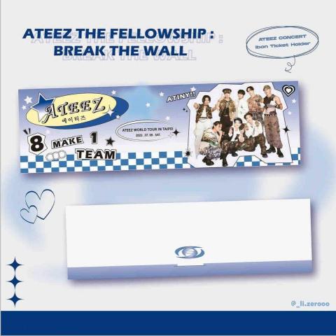 許湘翎 - 演唱會票卡夾設計