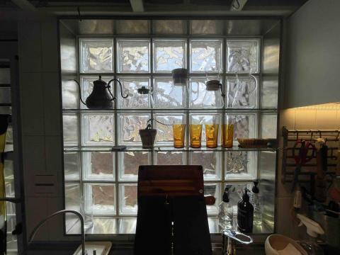 展璿空間整合室內設計 - 玻璃磚用對地方擺對軟件，是非常具有藝術美感。