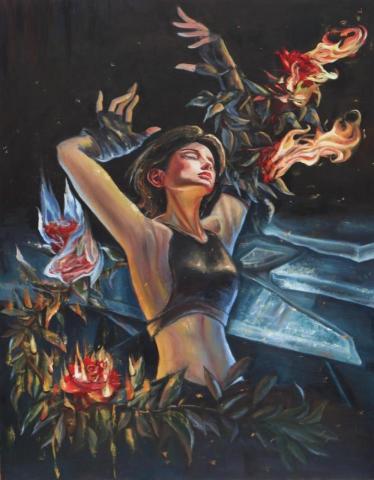 資深美術家教/繪師 佩均 - 油畫 冰與火之歌