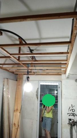 秉豐 室內外油漆 - 廚房油漆前