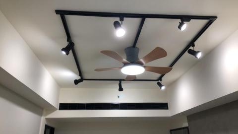 張先生 - 軌道燈、吊扇安裝