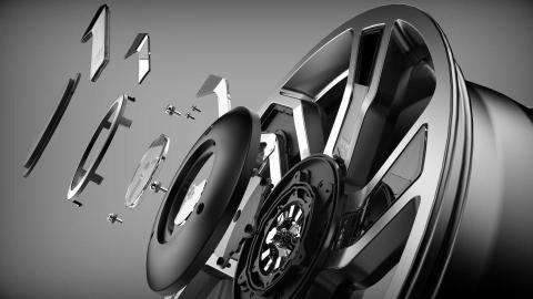 光棚動畫工作室 - 3D渲染-輪框01