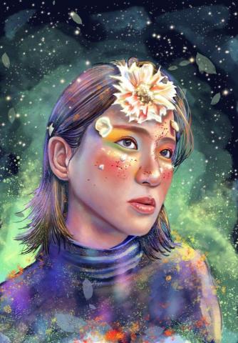 資深美術家教/繪師 佩均 - 電繪 人像臨摹