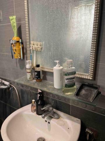 森亮坊 - 浴室鏡子整理前