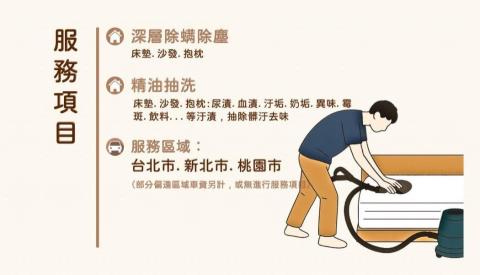 沐森專業床墊沙發清潔 - 