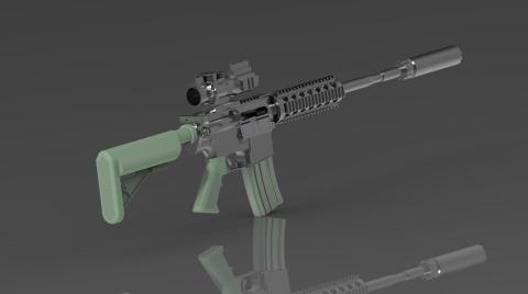 劉正中 - 家裡有個模型 就只是畫興趣的