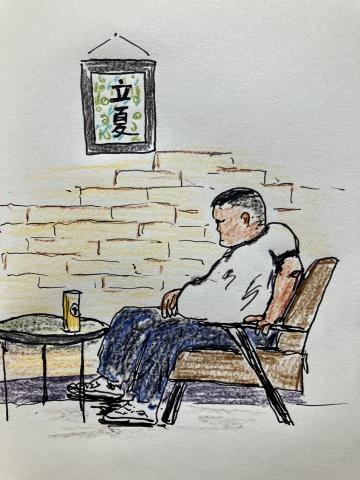 chiao_chung_ying - 咖啡店裡小憩的人們