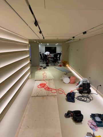 DF室內裝潢-小葉 - 書報架/燈條/軌道燈/