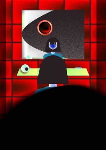 張雅琦 - 向量創作-像惡夢