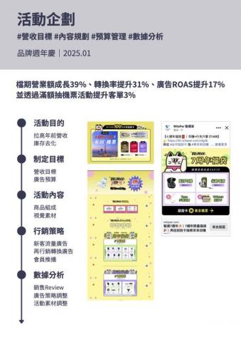 蔡雅竹 Ada Tsai - 活動企劃案例