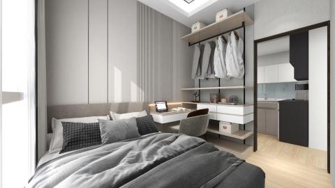 鄭書帆 - 臥室設計3D圖