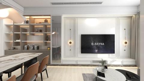 鄭書帆 - 客廳設計3D圖