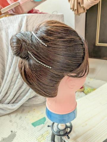 雯雯彩粧師 - 簡約包頭造型